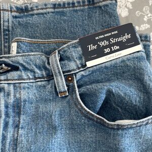 The '90s Straight Ultra High Rise Jeans